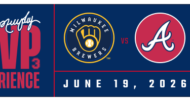 2026 MVP experience - Brewers June 19th