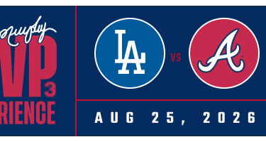 2026 MVP experience - Dodgers Aug 25th