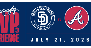 2026 MVP experience - Padres July 21