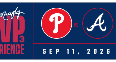 2026 MVP experience - Phillies Sep 11th
